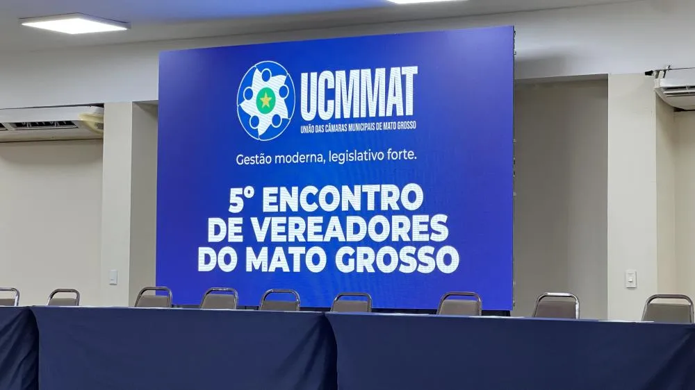 UCMMAT abre o 5º Encontro de Vereadores de Mato Grosso no Hotel Mato Grosso, em Cuiabá