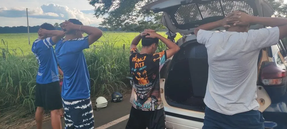 Polícia Militar apreende motocicletas durante operação contra manobras perigosas na MT-492