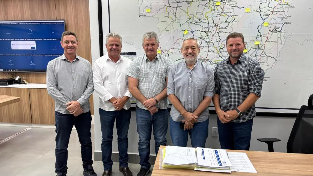 Dilmar Dal Bosco articula solução junto à Sinfra para o rio Chimari e avança em melhorias logísticas em Nova Bandeirantes