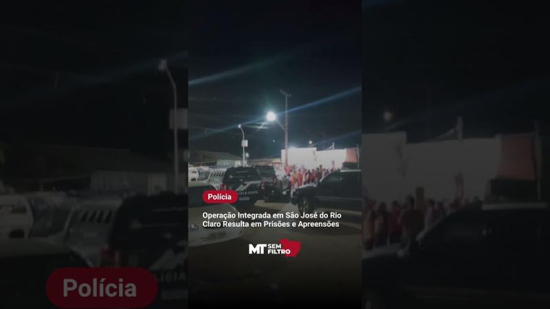 Blitz surpresa na madrugada em São José do Rio Claro!